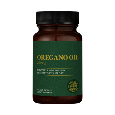 Oregano Oil 200 mg 60 caps Curated Wellness