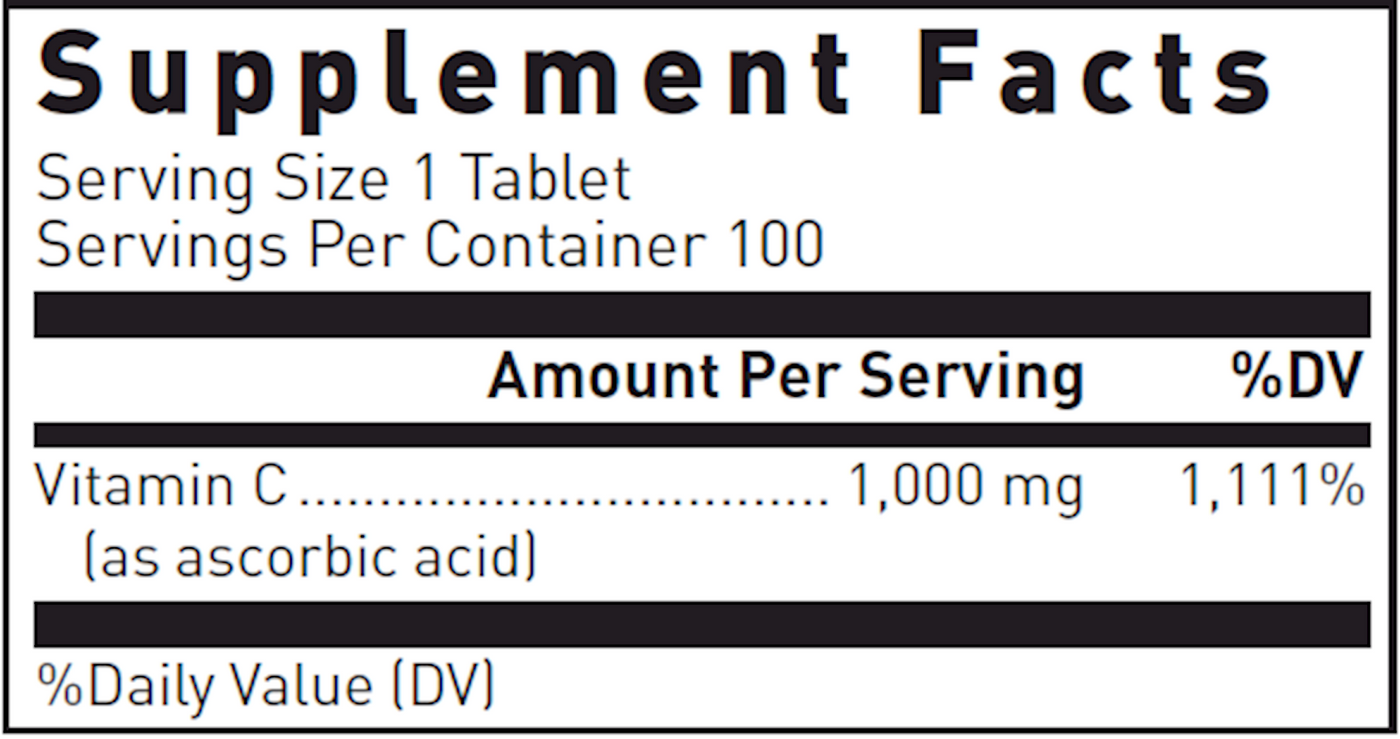 Vitamin C 1000 mg  Curated Wellness