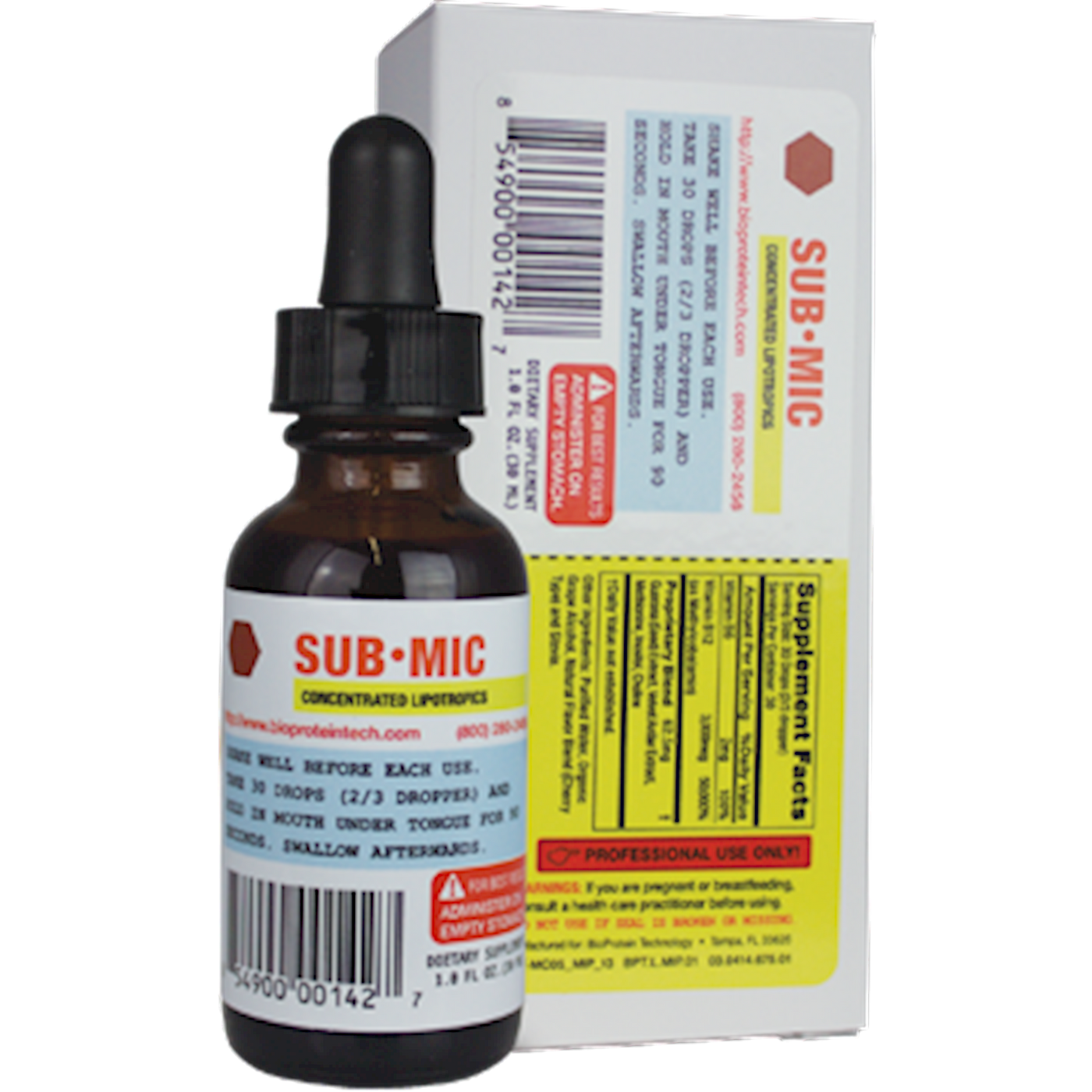 Sub-MIC 1 fl oz Curated Wellness