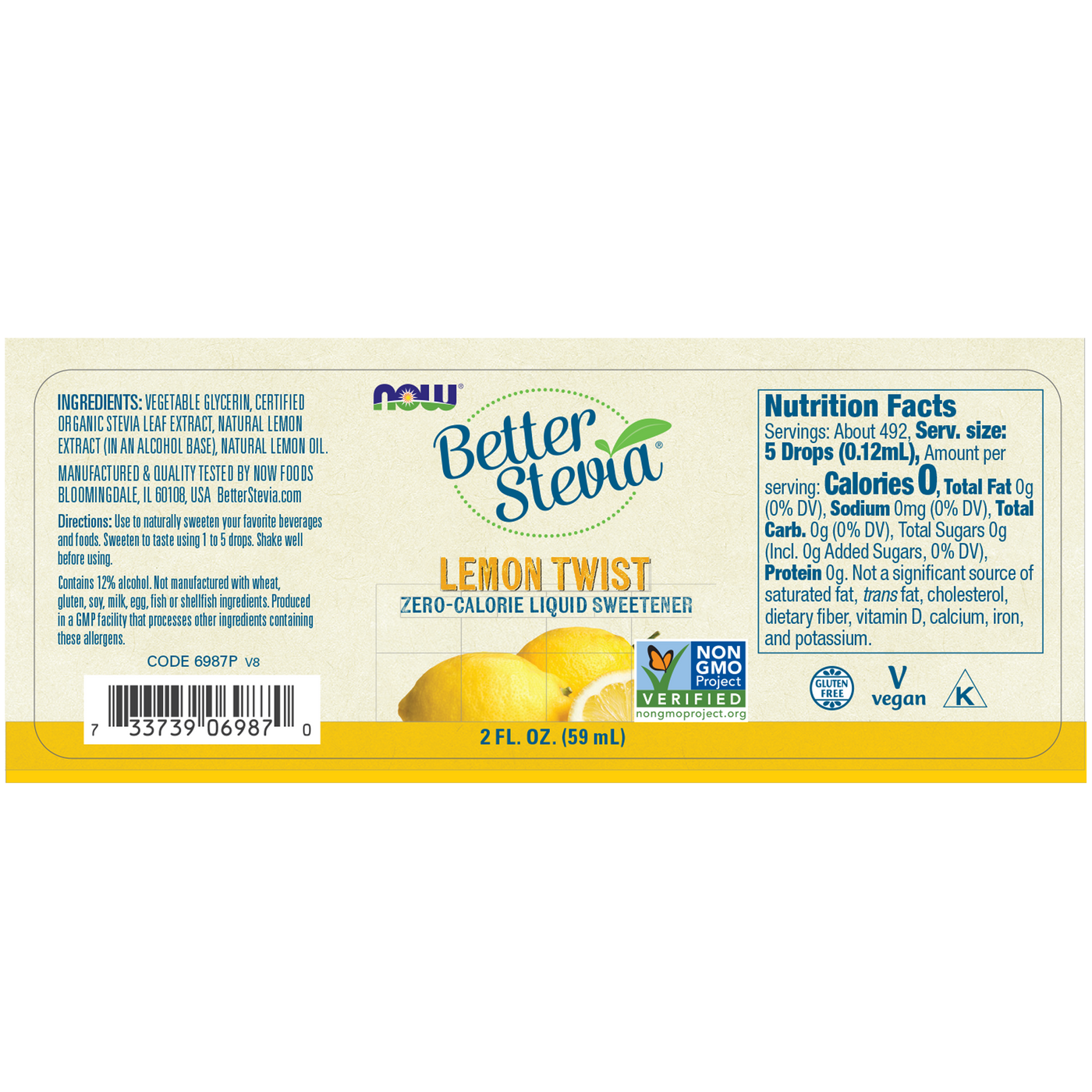 Better Stevia Lemon Twist  Curated Wellness