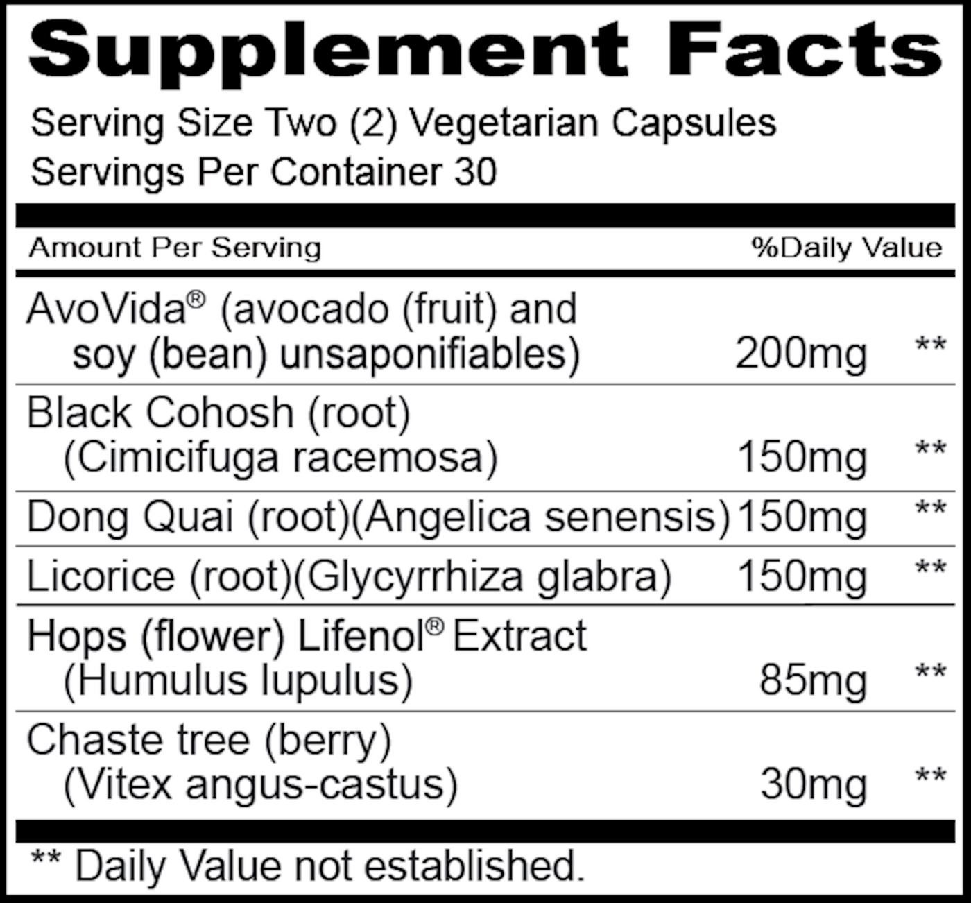 Estro-Flash 60 vcaps Curated Wellness