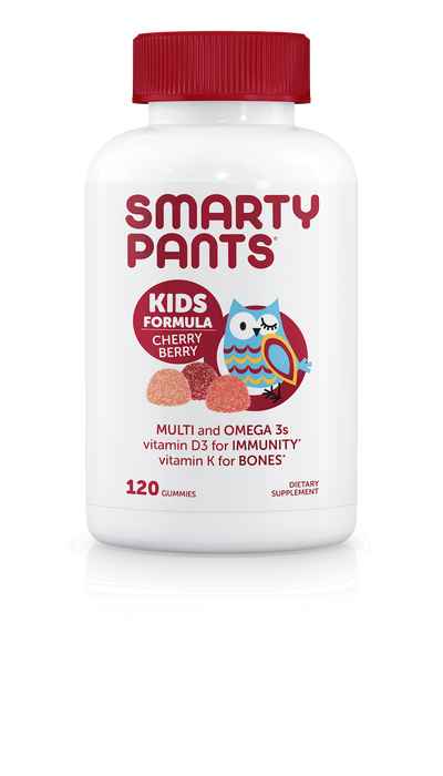 Kids Formula Cherry Berry 120 gummies Curated Wellness