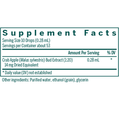 Crab Apple Bud 0.5 fl oz Curated Wellness