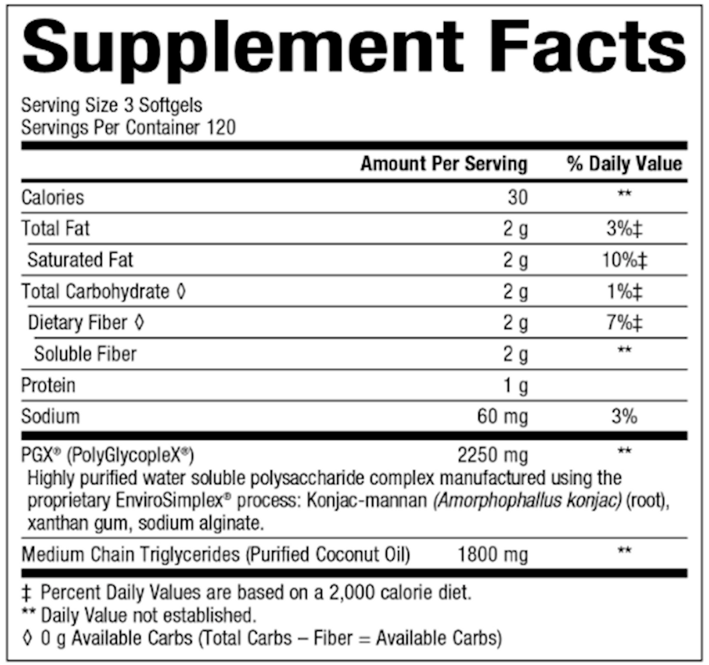 PGX Daily Ultra Matrix Softgels 360 gels Curated Wellness