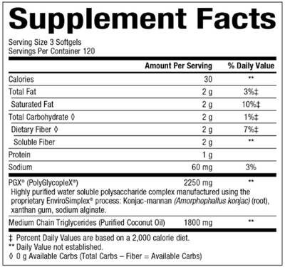 PGX Daily Ultra Matrix Softgels 360 gels Curated Wellness