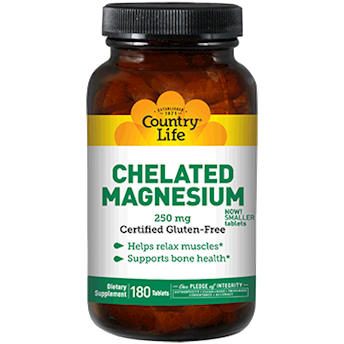 Chelated Magnesium 250 mg  Curated Wellness