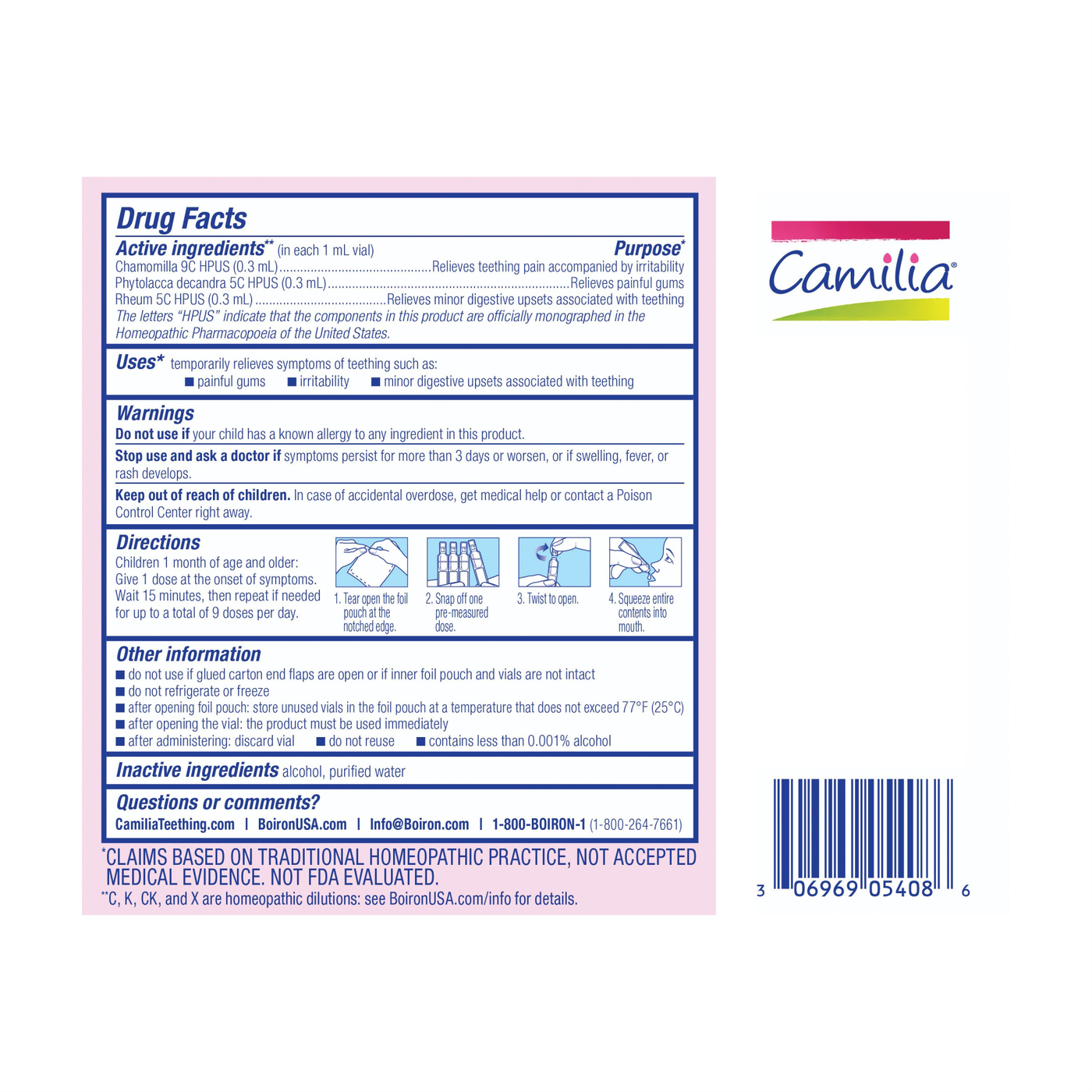 Camilia 15 Doses Curated Wellness