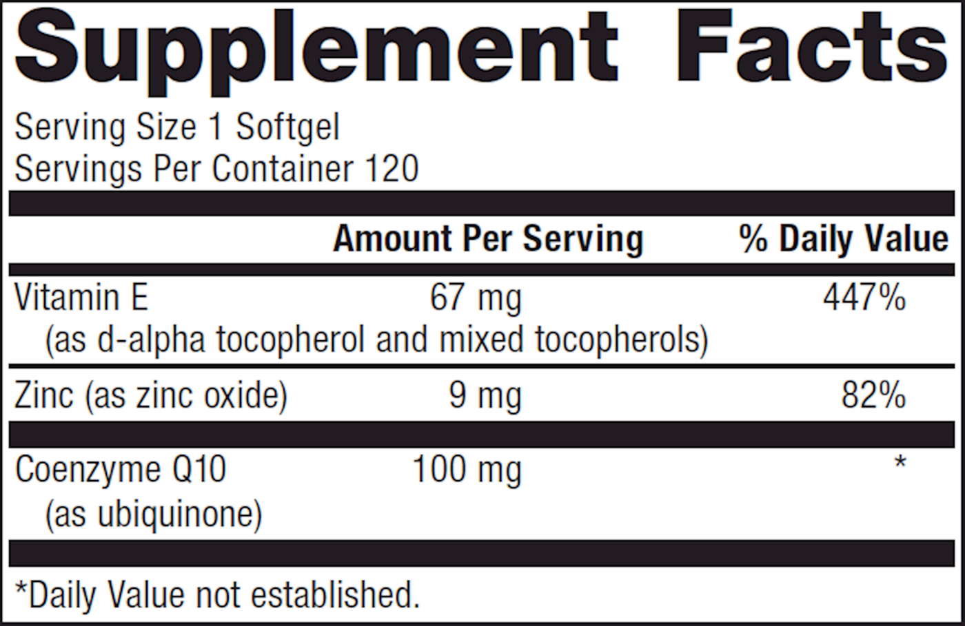 CoQ10 ST-100  Curated Wellness