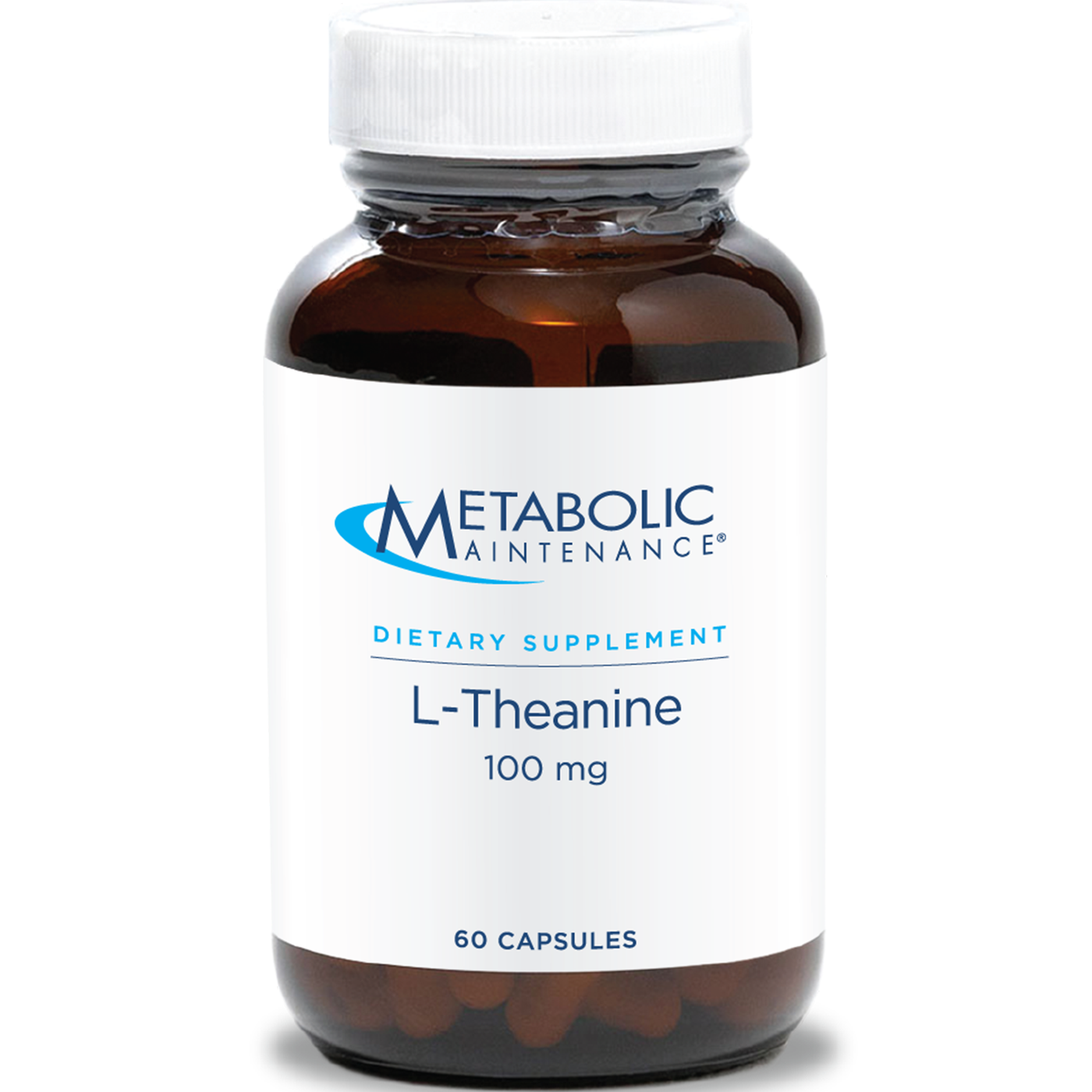 L-Theanine 100 mg 60 caps Curated Wellness