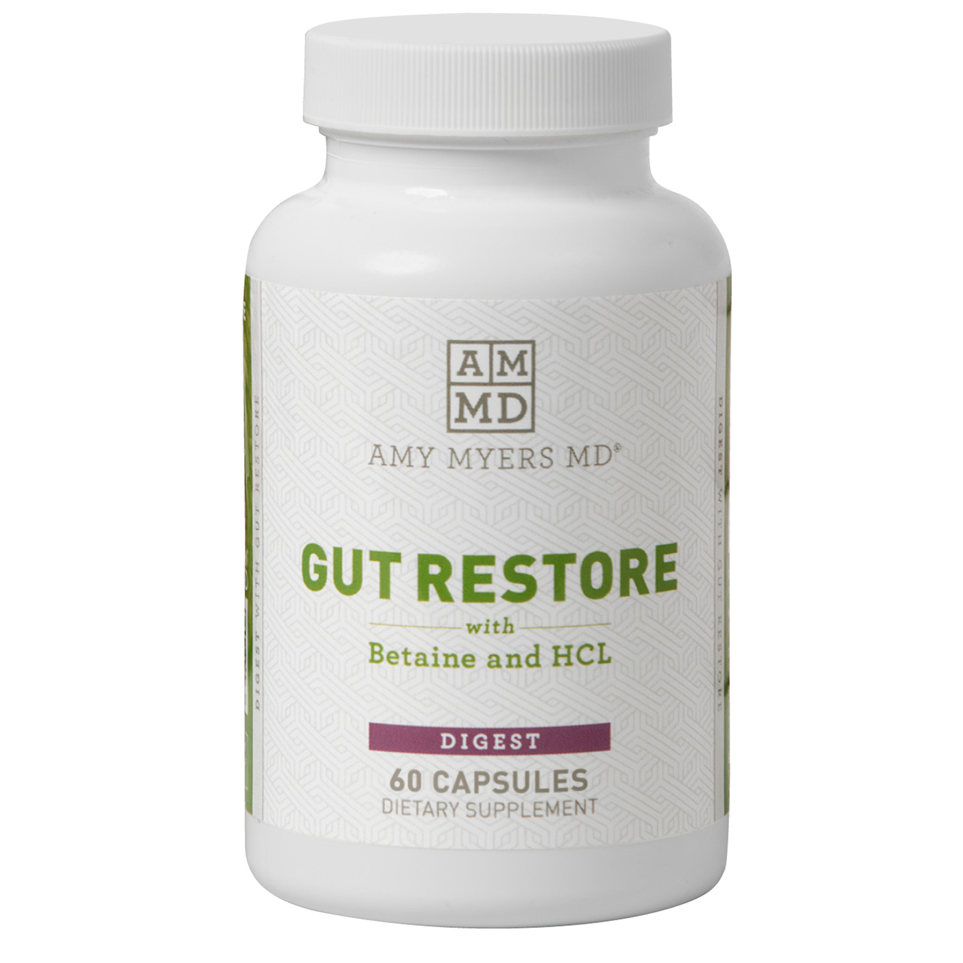 Gut Restore w Betaine & HCL 60 caps Curated Wellness