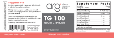 TG 100  Curated Wellness