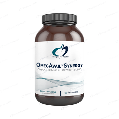 OmegAvail Synergy 180 gels Curated Wellness