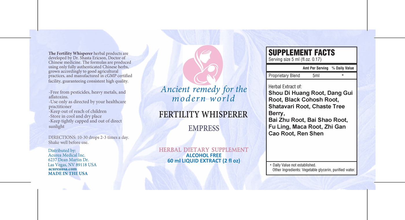 Fertility Whisperer Empress  Curated Wellness