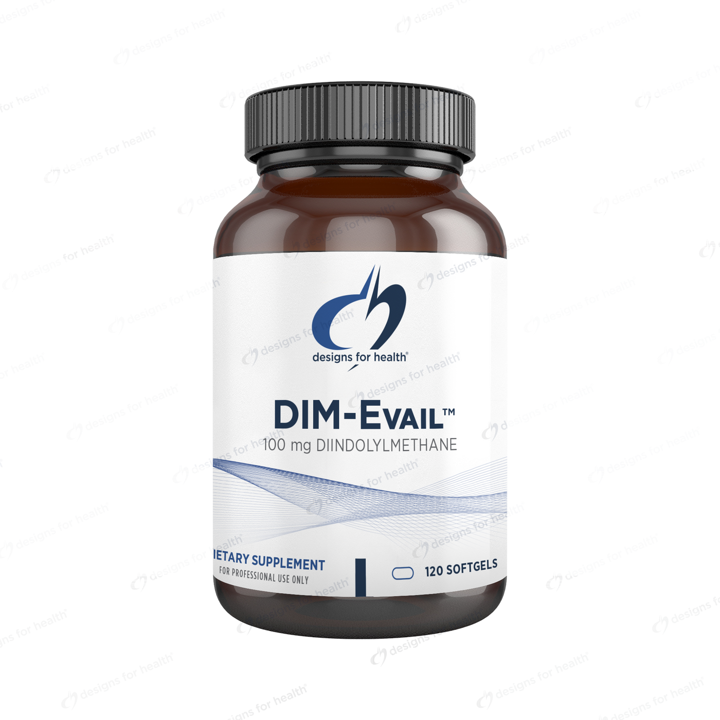 DIM-Evail 100 mg 120 gels Curated Wellness