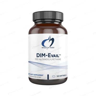 DIM-Evail 100 mg 120 gels Curated Wellness