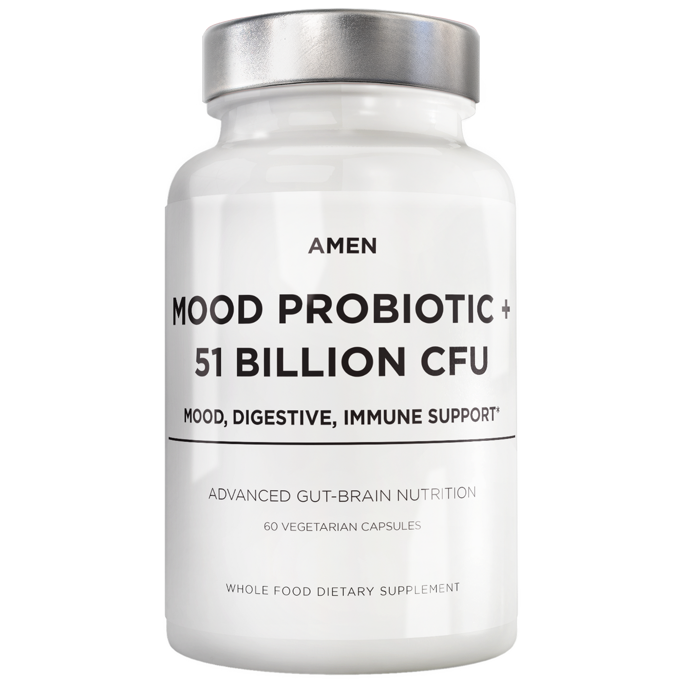 Mood Probiotic + 51 Bil CFU  Curated Wellness