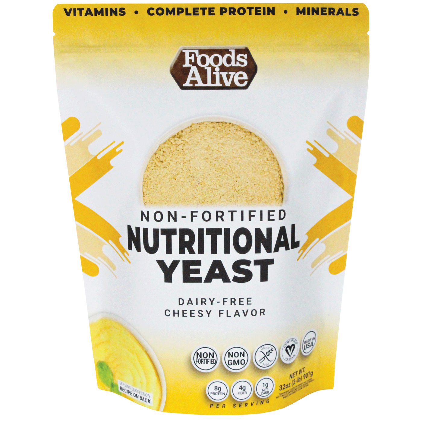 Nutritional Yeast Unfortified  Curated Wellness