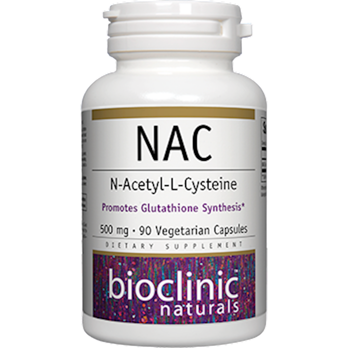 NAC 500mg 90 vcaps Curated Wellness
