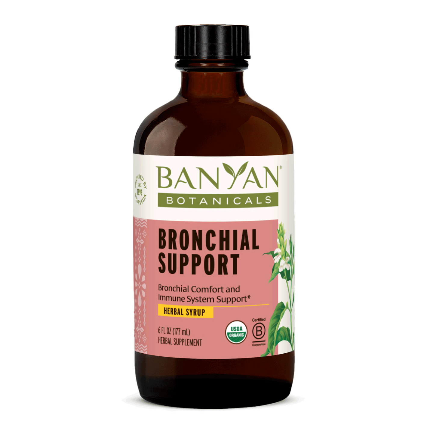 Bronchial Support Syrup, Organic 6 fl oz Curated Wellness