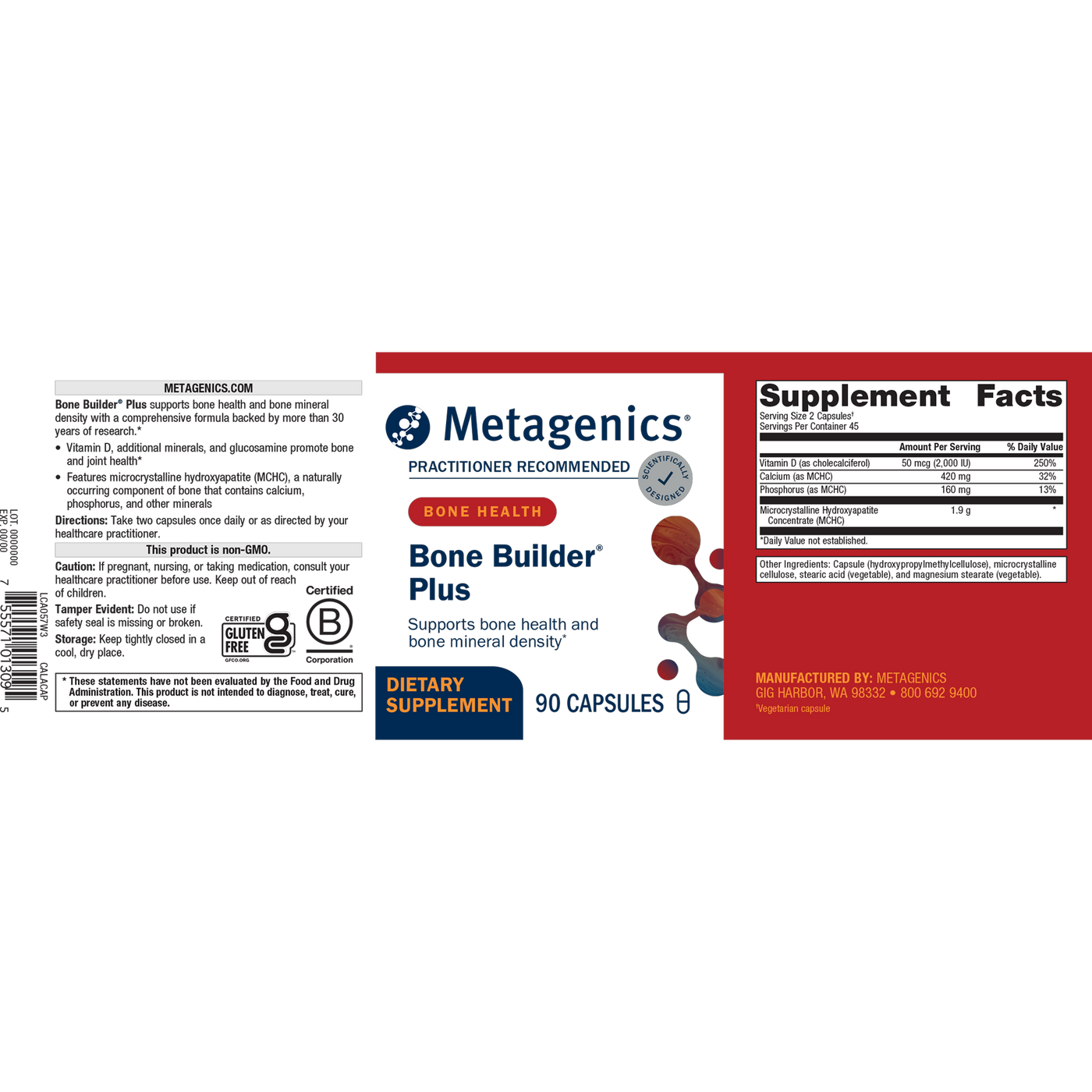 Bone Builder Plus 90c Curated Wellness