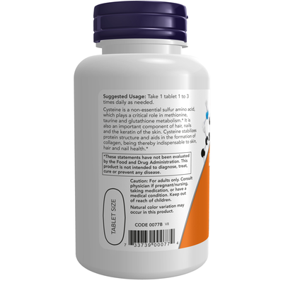 L-Cysteine 500 mg  Curated Wellness