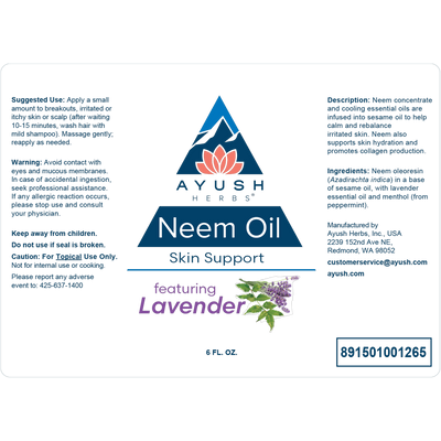 Neem Oil 6 fl oz Curated Wellness