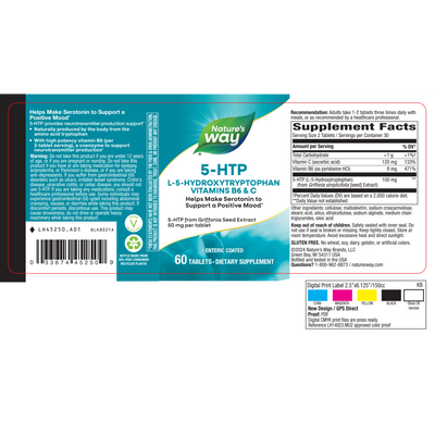 5-HTP 50 mg  Curated Wellness