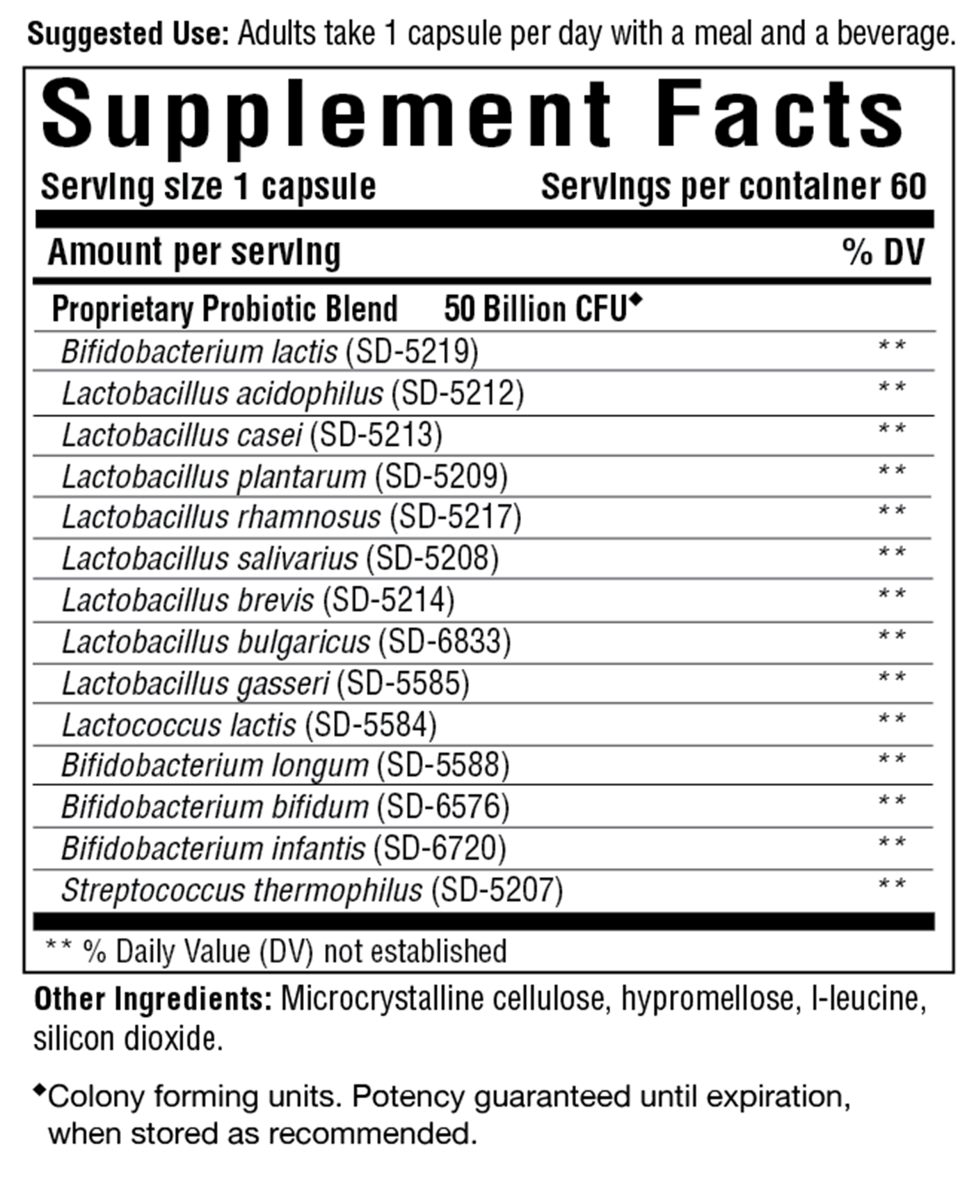 Flora 50-14 Clinical Strength  Curated Wellness