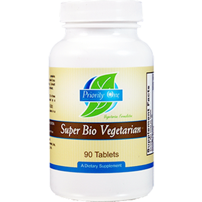 Super Bio Vegetarian 90 tabs Curated Wellness