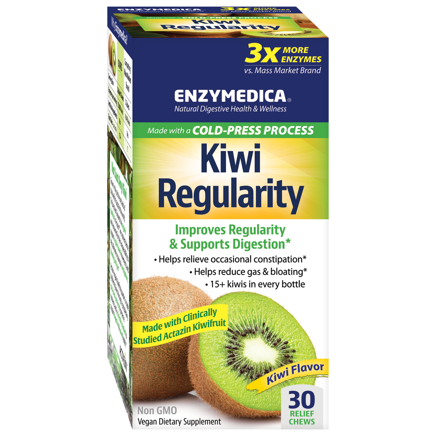 Kiwi Regularity Chewables 30 xct Curated Wellness
