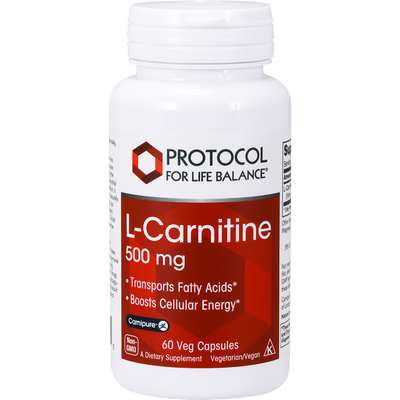 L-Carnitine 500 mg 60 caps Curated Wellness