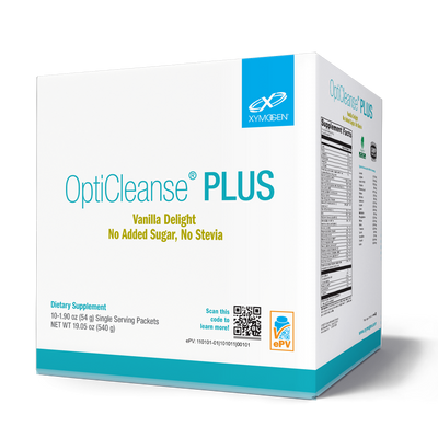 OptiCleanse PLUS Vanilla Delight 10pk Curated Wellness