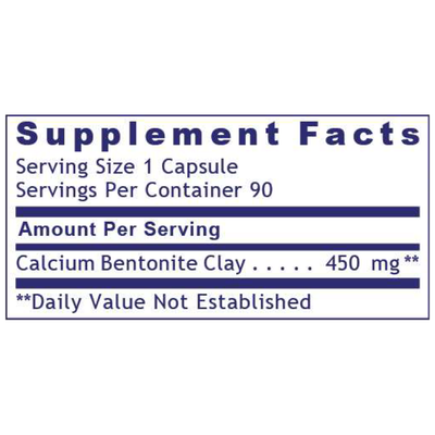 Medi-Clay-FX 90 caps Curated Wellness