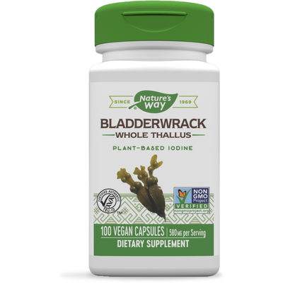 Bladderwrack 580 mg 100 vcaps Curated Wellness