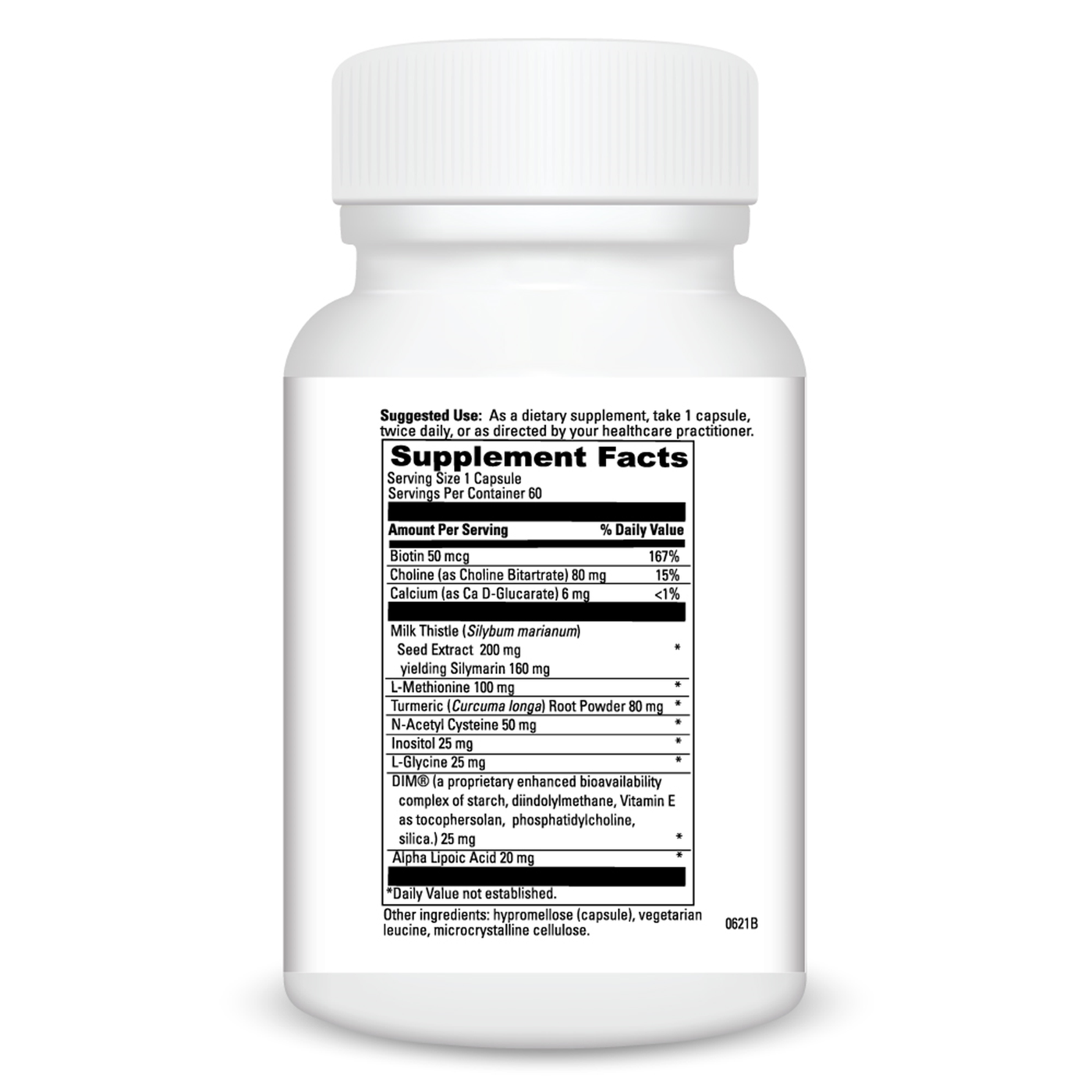 Hepaticlear 60 vcaps Curated Wellness