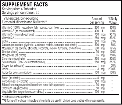 Bone Guard Forté (Reformulated) 100 ct Curated Wellness