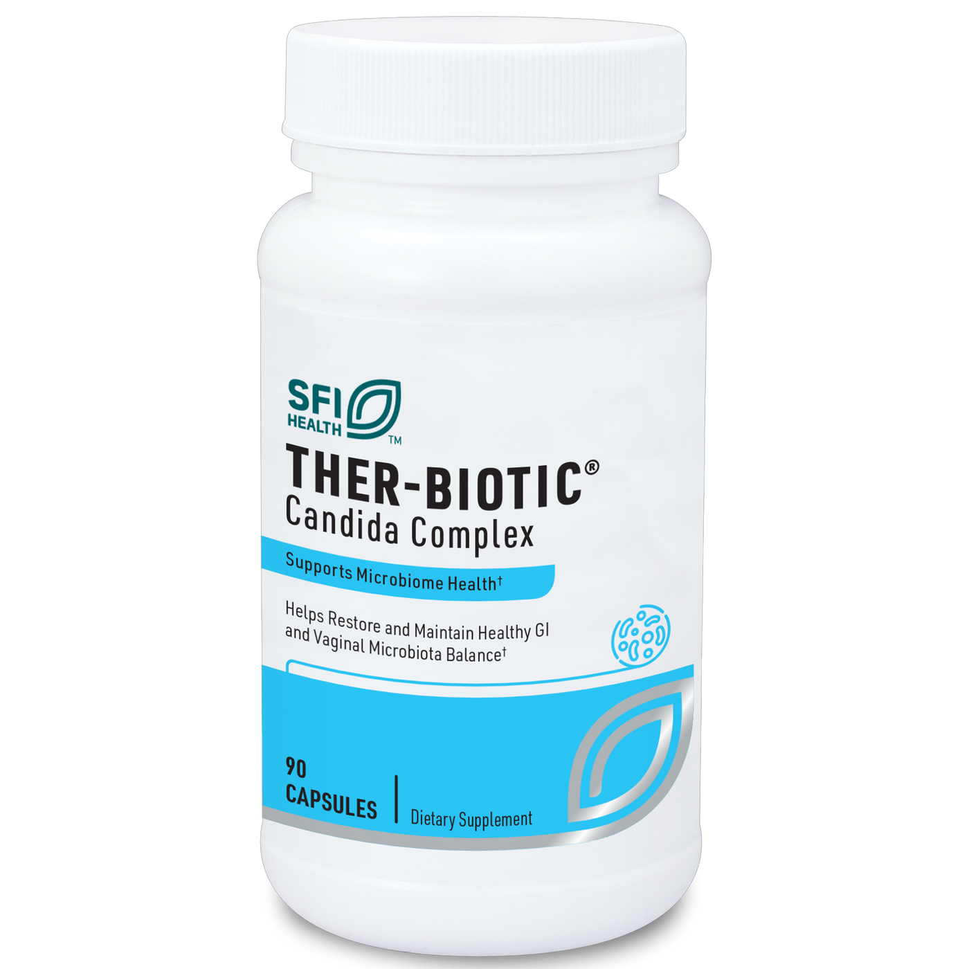 Ther-Biotic Candida Complex 90 Caps Curated Wellness