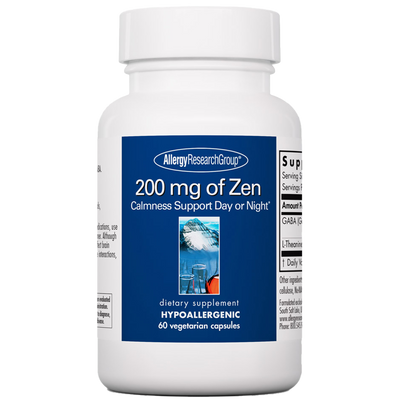 200 mg of Zen 60 vcaps Curated Wellness
