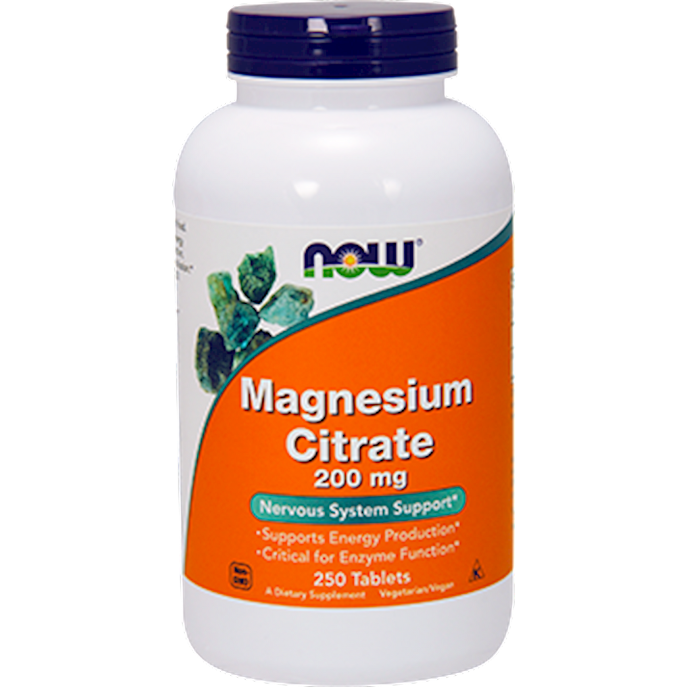 Magnesium Citrate 200 mg 250 tabs Curated Wellness