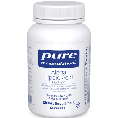Alpha Lipoic Acid 600 mg 60 vcaps Curated Wellness