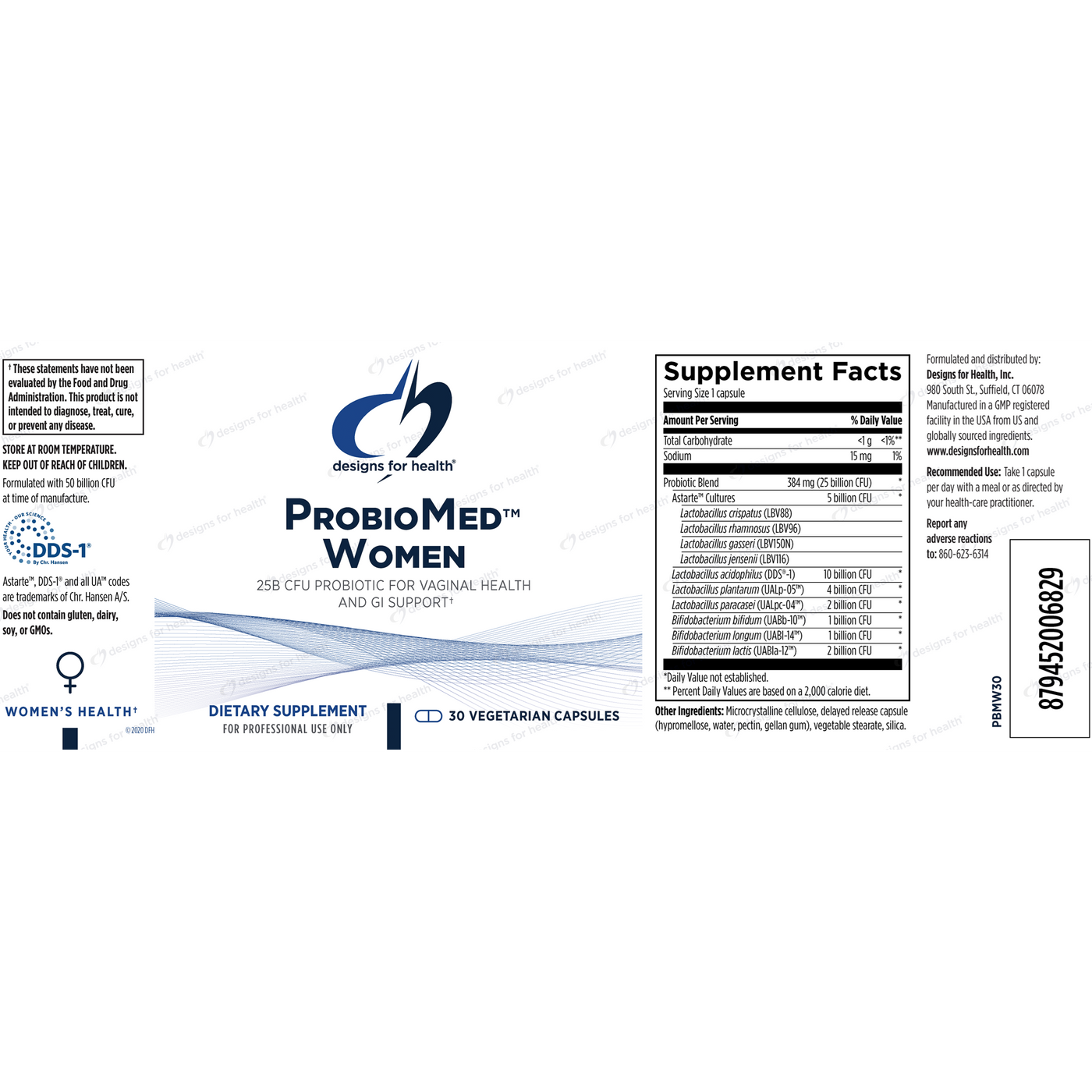 ProbioMed™ Women 30 vegcaps Curated Wellness