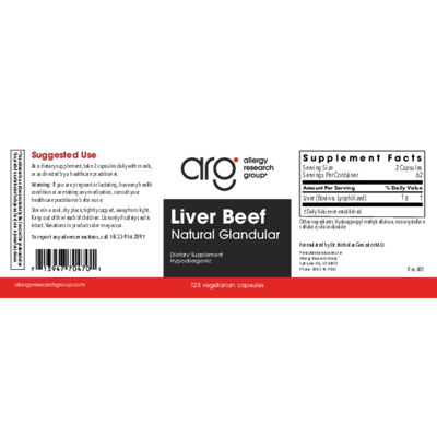 Liver Beef  Curated Wellness