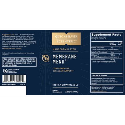 Membrane Mend 3.38 fl oz Curated Wellness