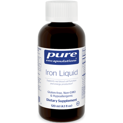 Iron Liquid 4.1 fl oz Curated Wellness