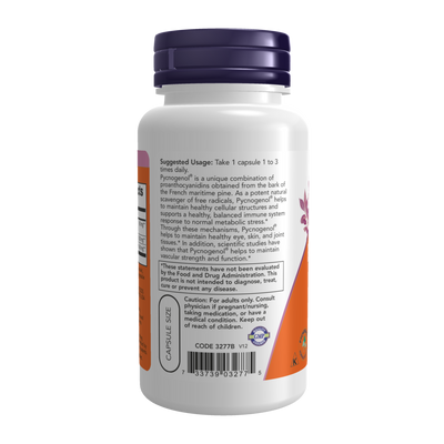 Pycnogenol 60 mg  Curated Wellness