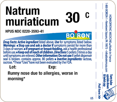 Natrum muriaticum 30C 80 plts Curated Wellness
