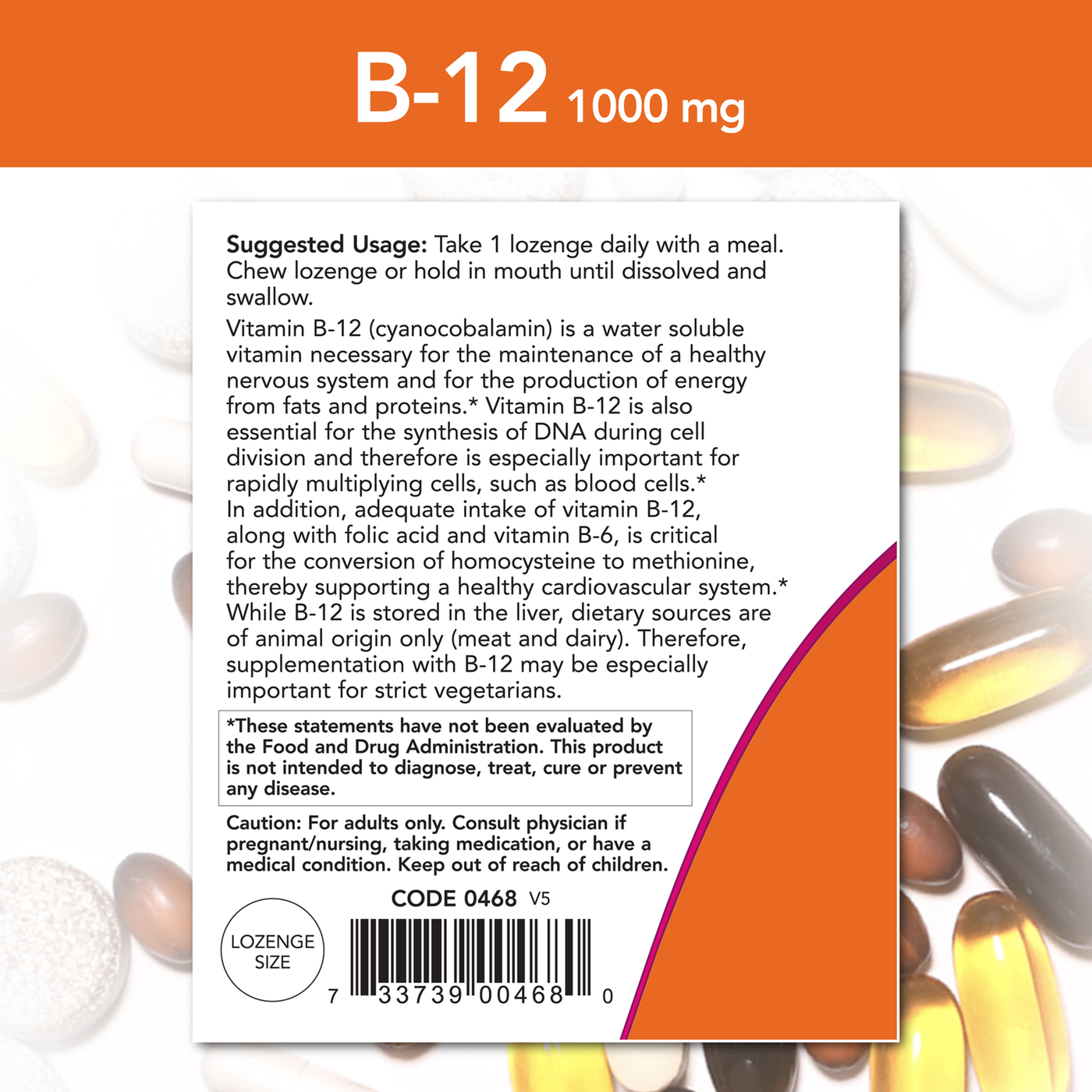 B-12 1000 mcg  Curated Wellness