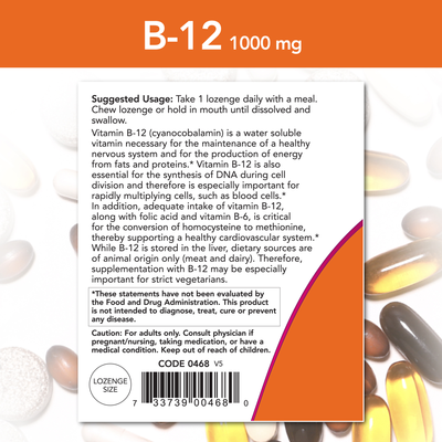 B-12 1000 mcg  Curated Wellness