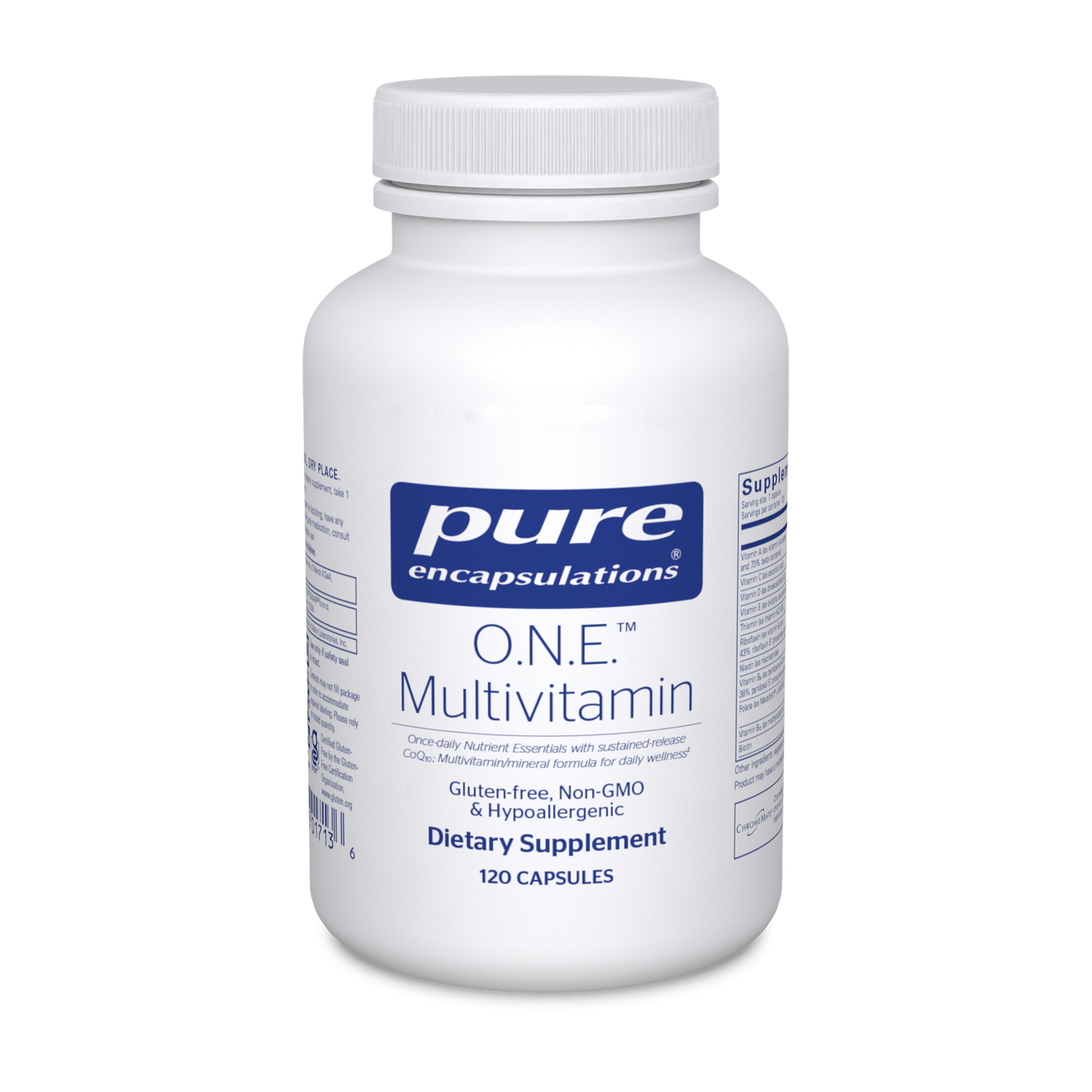 O.N.E. Multivitamin 120 caps Curated Wellness