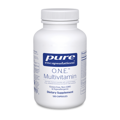 O.N.E. Multivitamin 120 caps Curated Wellness